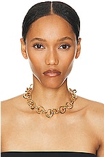Lie Studio The Laura Necklace in 18k Gold Plated, view 2, click to view large image.