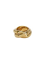 Lie Studio Sofie Ring in Gold, view 1, click to view large image.