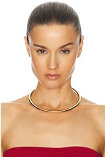 Lie Studio Elisa Necklace in Gold, view 2, click to view large image.
