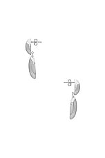 Lie Studio The Klara Earring in Sterling Silver, view 2, click to view large image.