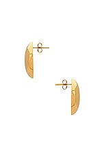 Lie Studio The Camille Earring in 18k Gold Plated, view 2, click to view large image.