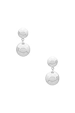 Lie Studio The Caroline Earring in Sterling Silver, view 1, click to view large image.