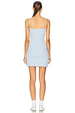 LE BUNS Cammie Dress in Sky Blue, view 3, click to view large image.