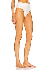 LE BUNS 2-Pack Chloe Organic Cotton Panty in Ivory, view 2, click to view large image.