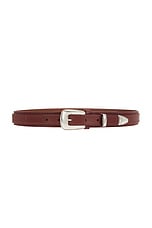 LEMAIRE ルメール MINIMAL WESTERN BELT 100cm LEMAIRE Minimal Western Belt | Sam Malouf Authentic Luxury