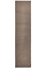 Lemaire Maxi Fluffy Scarf in Taupe Grey, view 2, click to view large image.