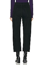 Lemaire Twisted Pant in Black, view 3, click to view large image.