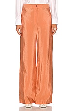 Lemaire Soft Loose Pant in Coral, view 1, click to view large image.