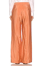 Lemaire Soft Loose Pant in Coral, view 3, click to view large image.