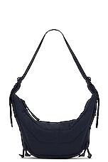 Lemaire Small Soft Game Bag in Green Blue | FWRD