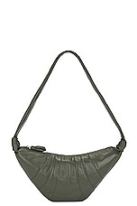 Lemaire Medium Croissant Bag in Papyrus, view 1, click to view large image.