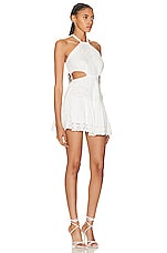 LoveShackFancy for FWRD Bohima Dress in True White, view 2, click to view large image.
