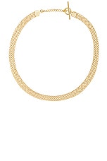 Loren Stewart Chainmail Necklace in 14k Gold Vermeil, view 1, click to view large image.