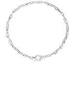 Loren Stewart Forza Chain Necklace in Sterling Silver, view 1, click to view large image.