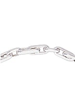 Loren Stewart Forza Chain Necklace in Sterling Silver, view 3, click to view large image.