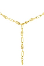 Loren Stewart Motley Chain Necklace in Vermeil, view 2, click to view large image.