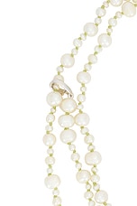 Loren Stewart Pearl Wrap Necklace &amp; Belt in Sterling Silver, view 4, click to view large image.