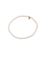 Loren Stewart Rice Pearl Anklet in Pearl, view 1, click to view large image.