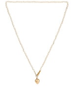 Loren Stewart Puff Love Choker in Pearl, view 1, click to view large image.