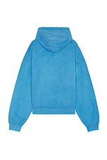 Liberal Youth Ministry Chilena Hoodie Knit in Blue, view 2, click to view large image.