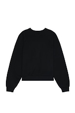 Liberal Youth Ministry Mens Swans Sweatshirt Knit in Black, view 2, click to view large image.