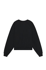 Liberal Youth Ministry 90s Sweatshirt Knit in Black, view 2, click to view large image.