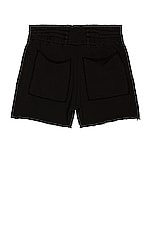 Les Tien Yacht Short in Jet Black, view 2, click to view large image.