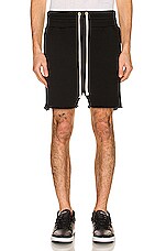 Les Tien Yacht Short in Jet Black, view 3, click to view large image.