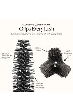 Laura Mercier Full Size Caviar Extravagant Mascara in Black, view 6, click to view large image.