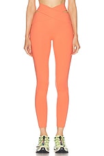 Live The Process Orion Legging in Papaya, view 1, click to view large image.