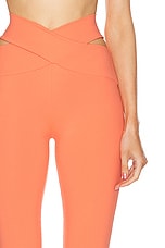 Live The Process Orion Legging in Papaya, view 6, click to view large image.