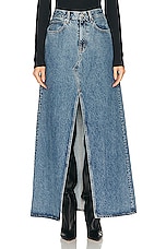 SLVRLAKE Dallas Maxi Skirt in Hard Times, view 1, click to view large image.