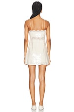 LoveShackFancy Finta Dress in Cream, view 3, click to view large image.