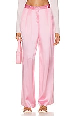 LoveShackFancy Emberlynn Pant in Sweet Pink, view 1, click to view large image.