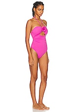 LoveShackFancy Didi One Piece Swimsuit in Party Punch, view 2, click to view large image.