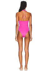 LoveShackFancy Didi One Piece Swimsuit in Party Punch, view 3, click to view large image.