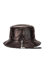 Loewe Fisherman Hat in Black, view 1, click to view large image.