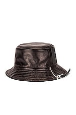 Loewe Fisherman Hat in Black, view 2, click to view large image.