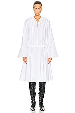 Loewe Tunic Dress in Optic White, view 1, click to view large image.