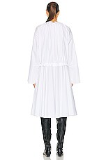 Loewe Tunic Dress in Optic White, view 3, click to view large image.