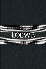 Loewe Mini Dress in Black, view 4, click to view large image.