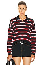 Loewe Polo Sweater in Black, view 1, click to view large image.