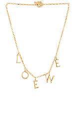 Loewe Bold Necklace in Gold, view 1, click to view large image.
