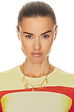 Loewe Bold Necklace in Gold, view 2, click to view large image.