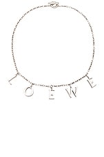 Loewe Bold Necklace in Silver, view 1, click to view large image.