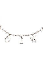 Loewe Bold Necklace in Silver, view 3, click to view large image.