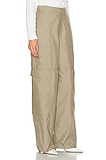 Loewe Cargo Trouser in Laurel Green, view 2, click to view large image.