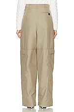 Loewe Cargo Trouser in Laurel Green, view 3, click to view large image.