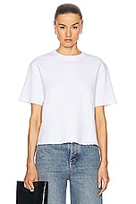 Loewe Boxy Fit T-shirt in Pale Blue, view 1, click to view large image.