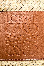 Loewe Basket Small Bag in Natural & Tan, view 7, click to view large image.